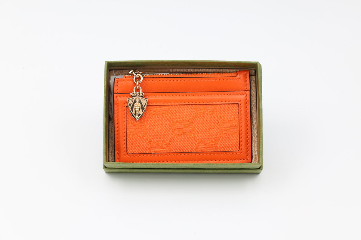 Gucci Orange Cardholders