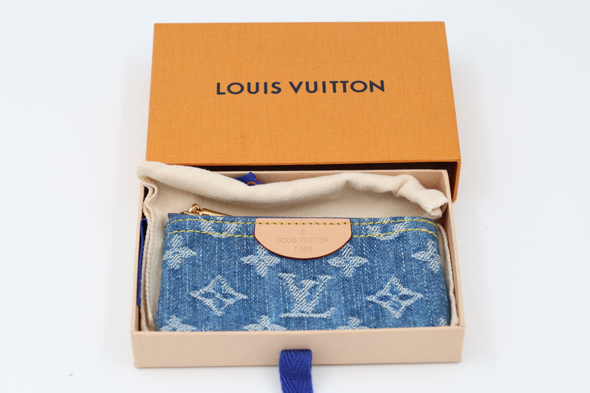 Louis Vuitton Denim Cles