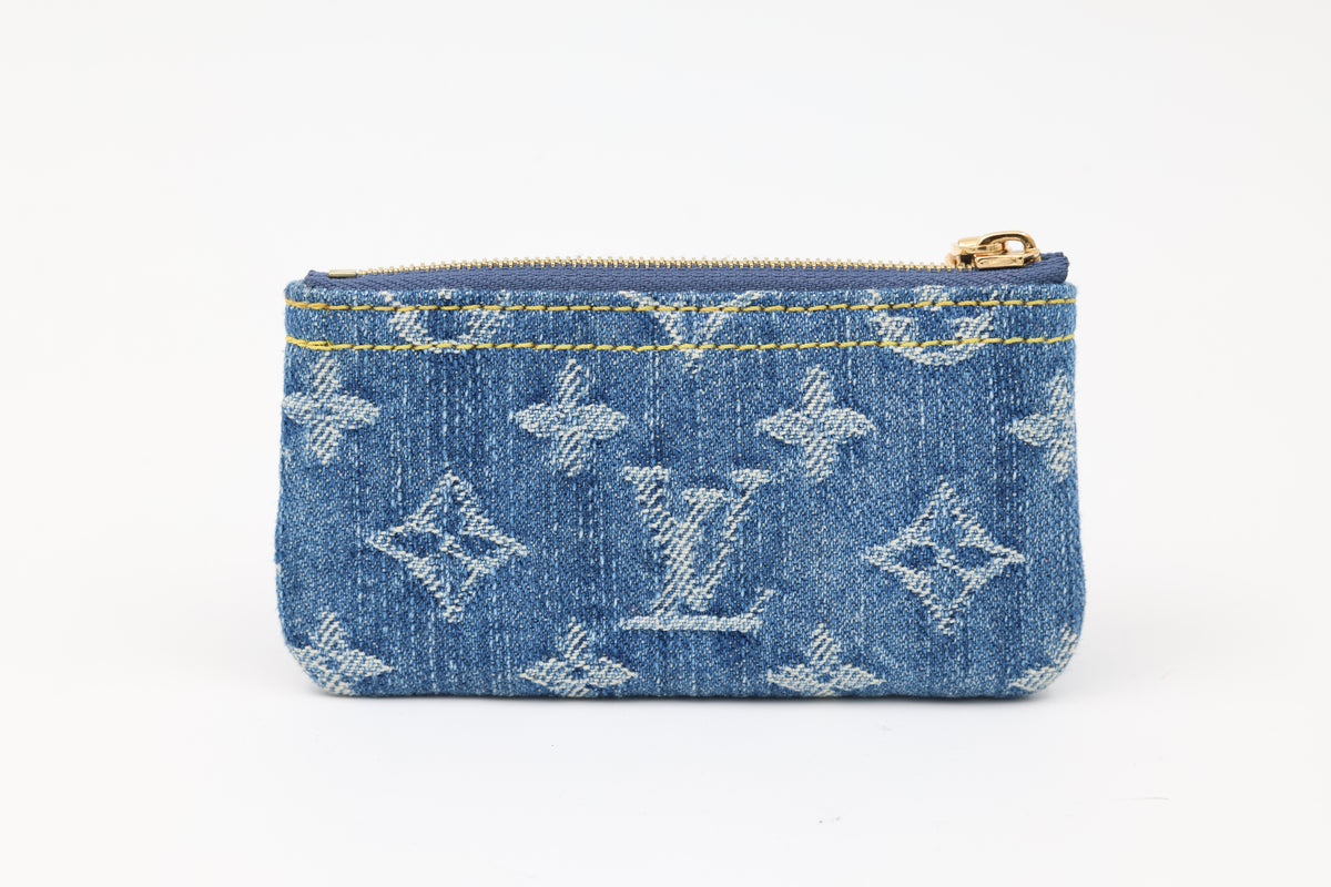 Louis Vuitton Denim Cles