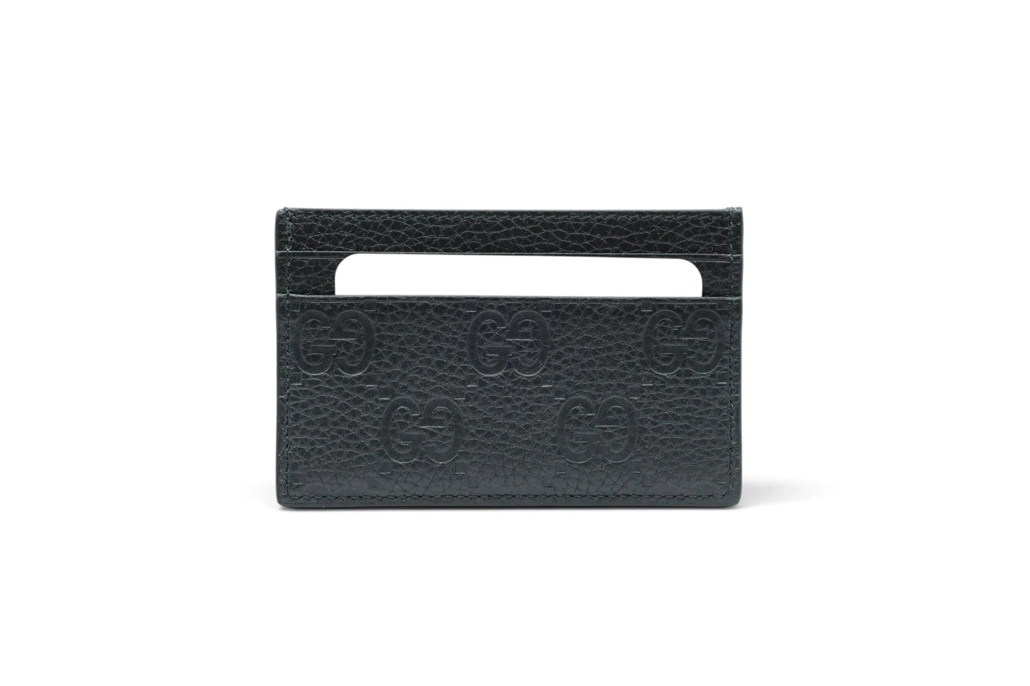 Gucci GG Embossed Cardholder Black
