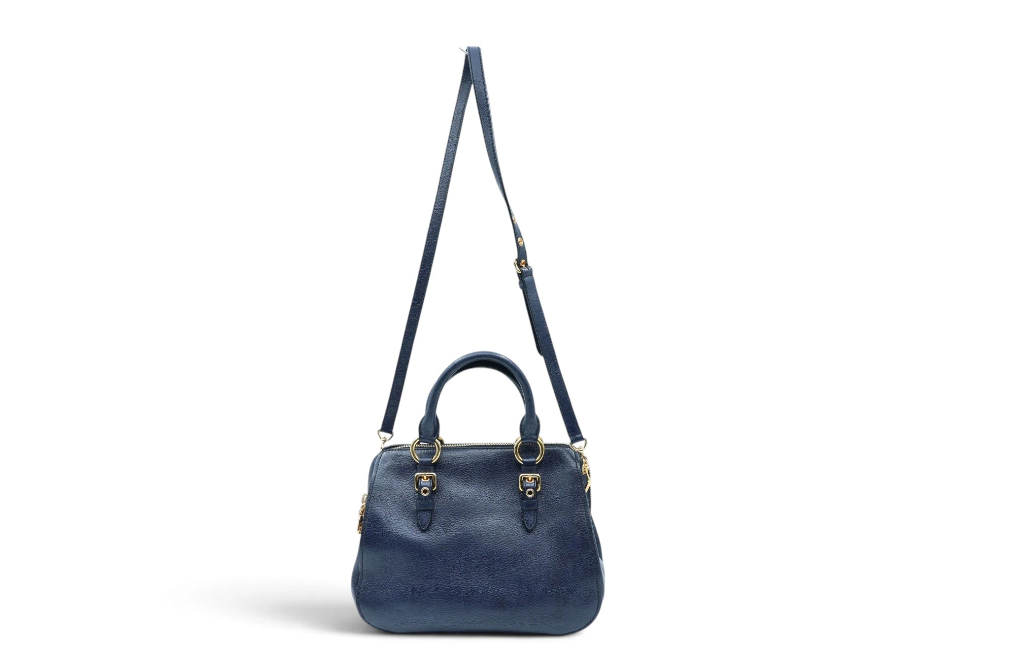 Miu Miu Navy boston crossbody