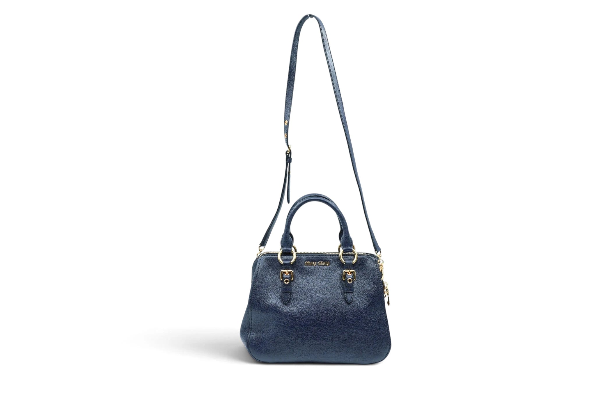Miu Miu Navy boston crossbody