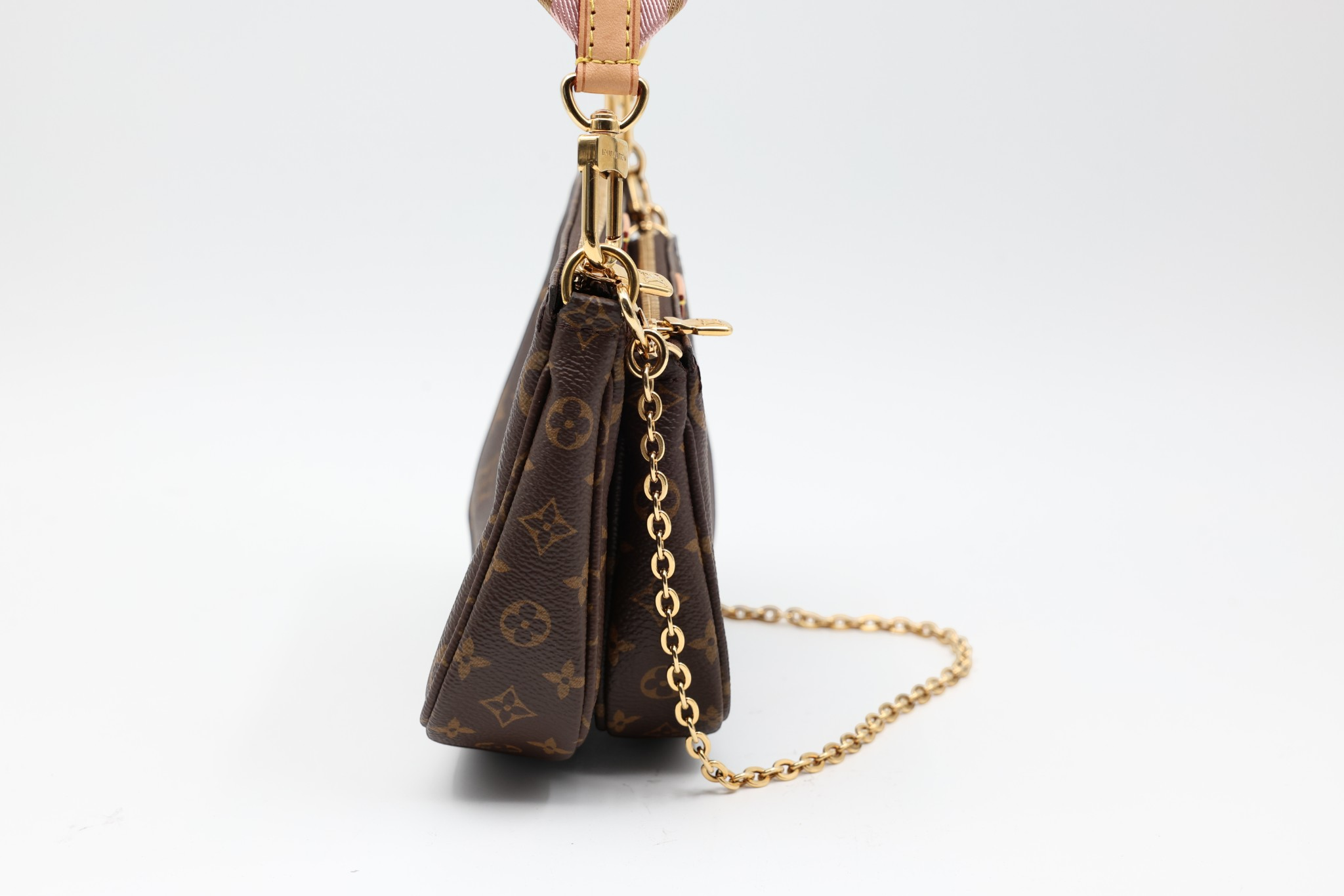Louis Vuitton Multi Pochette (pink strap)