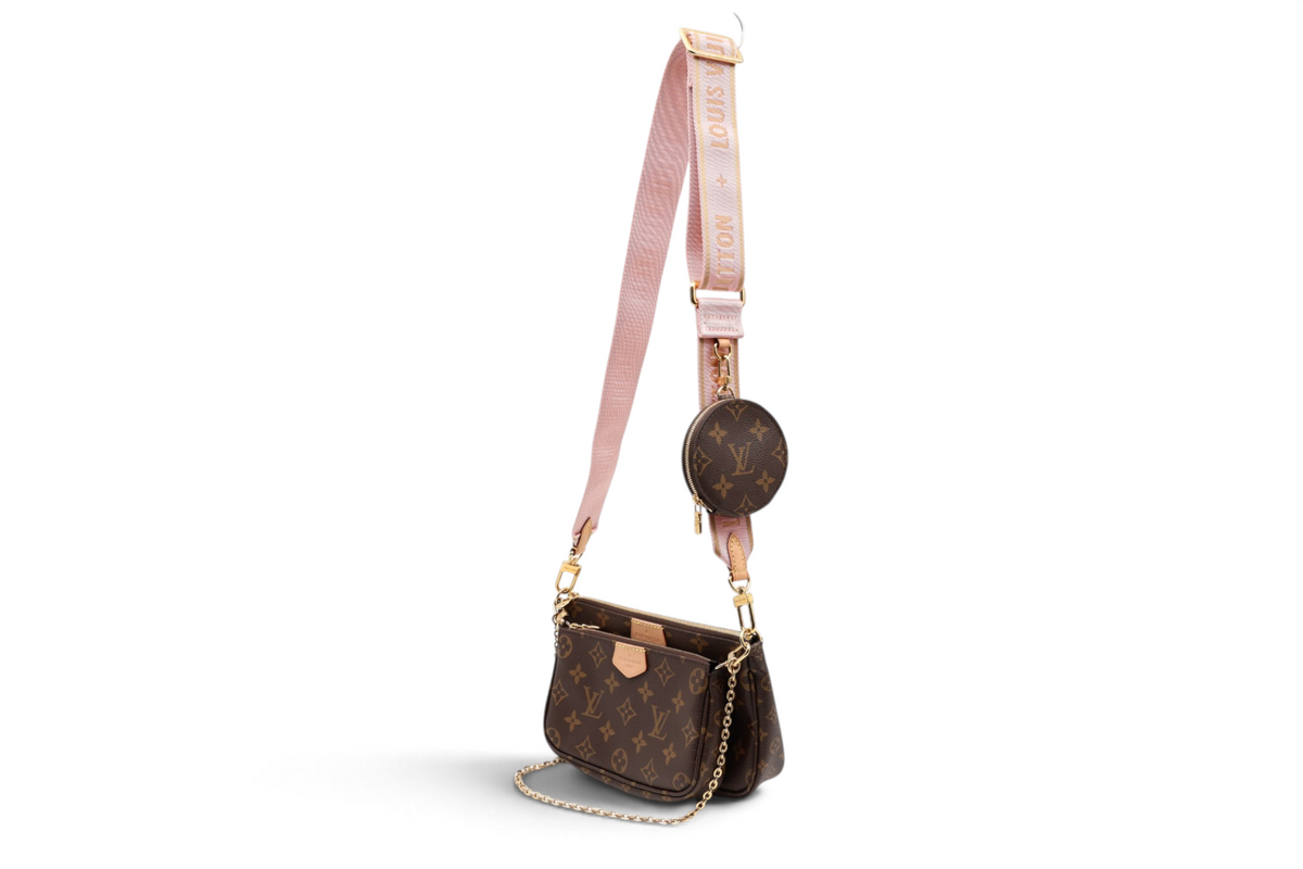 Louis Vuitton Multi Pochette (pink strap)