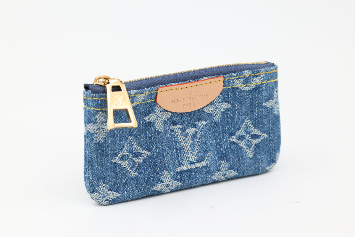 Louis Vuitton Denim Cles