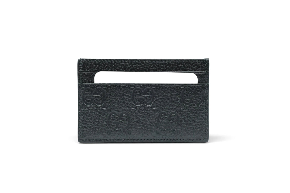 Gucci GG Embossed Cardholder Black