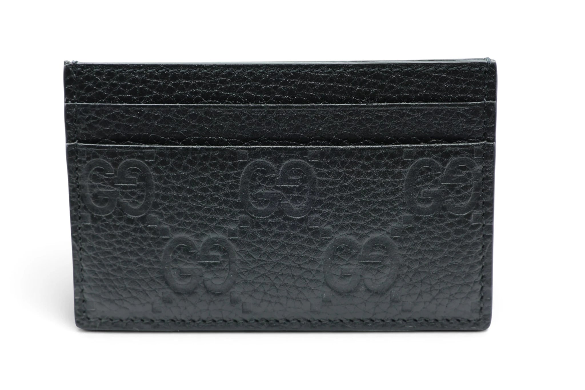 Gucci GG Embossed Cardholder Black