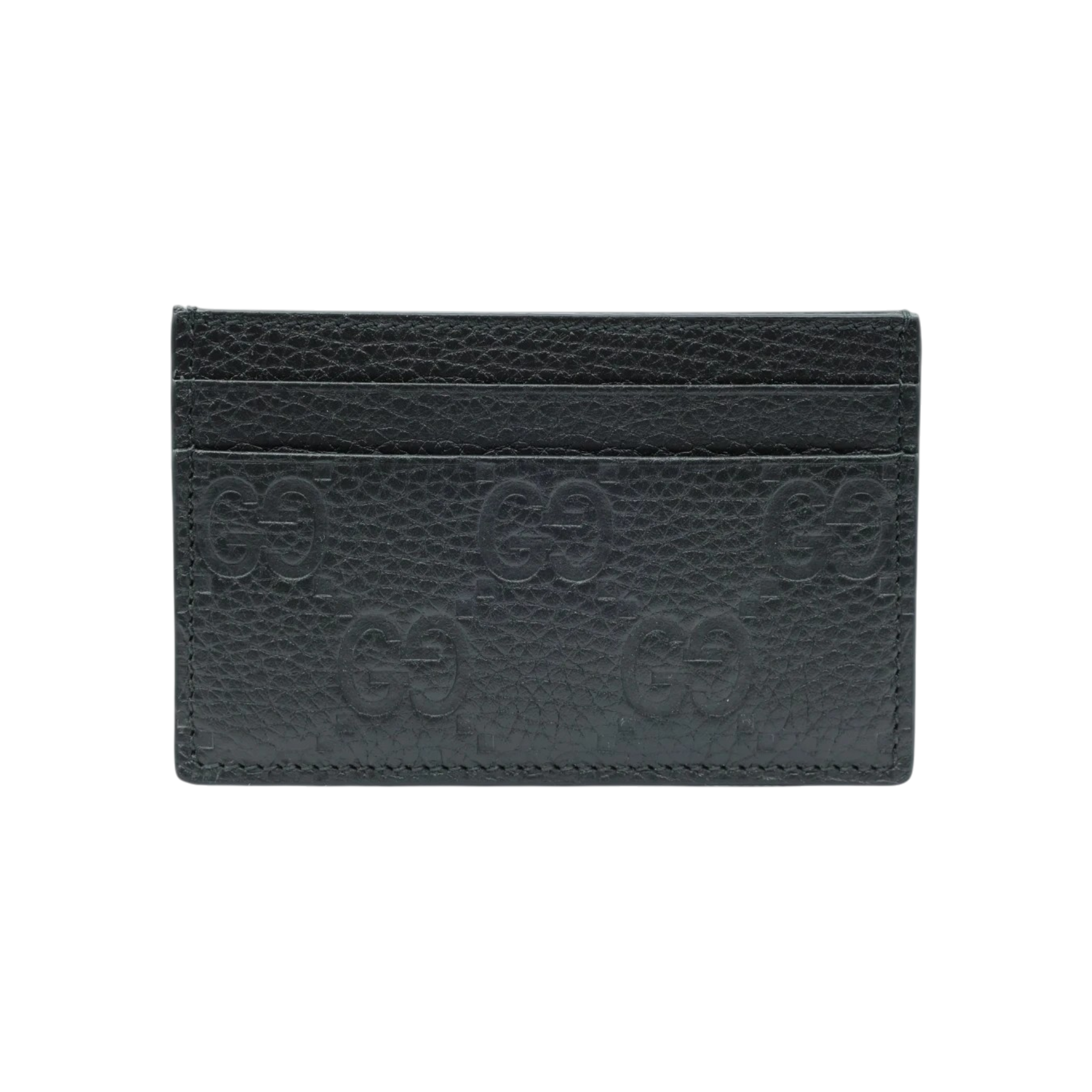 Gucci GG Embossed Cardholder Black